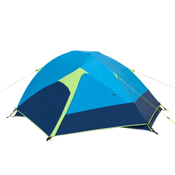 Backpacking tent for hiking and camping