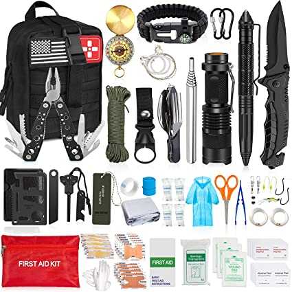 Emergency Survival Kit Hiking gift for Men