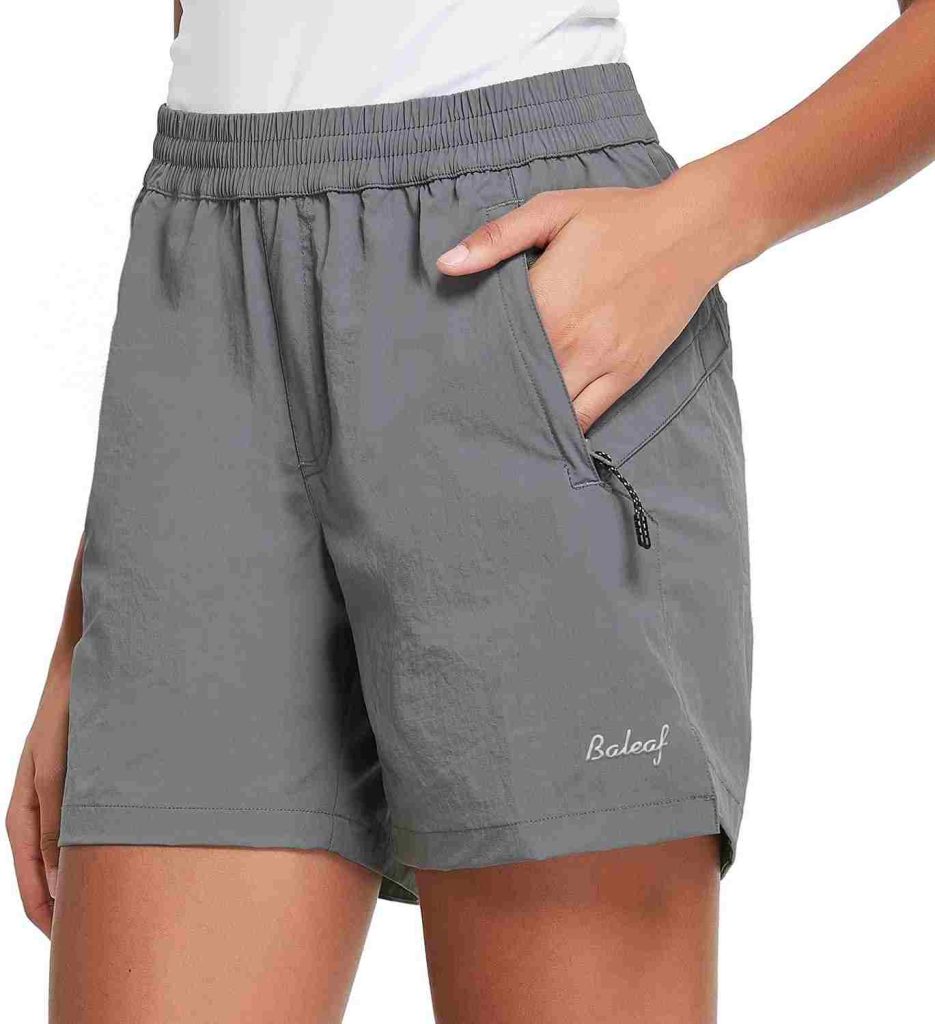 Women's Athletic Shorts for Hiking, Running with UPF 50+