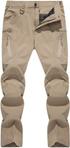 Breathable Water Resistant hiking pants for men