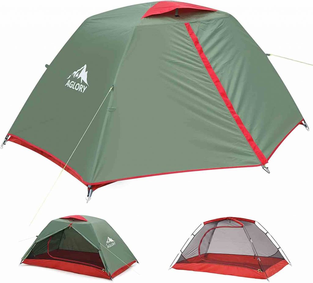 Camping Tent for 1 to 2 Person Backpacking Tent