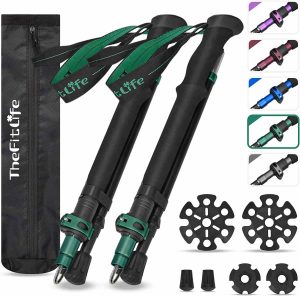 TheFitLife Backpacking Trekking Poles for Hiking